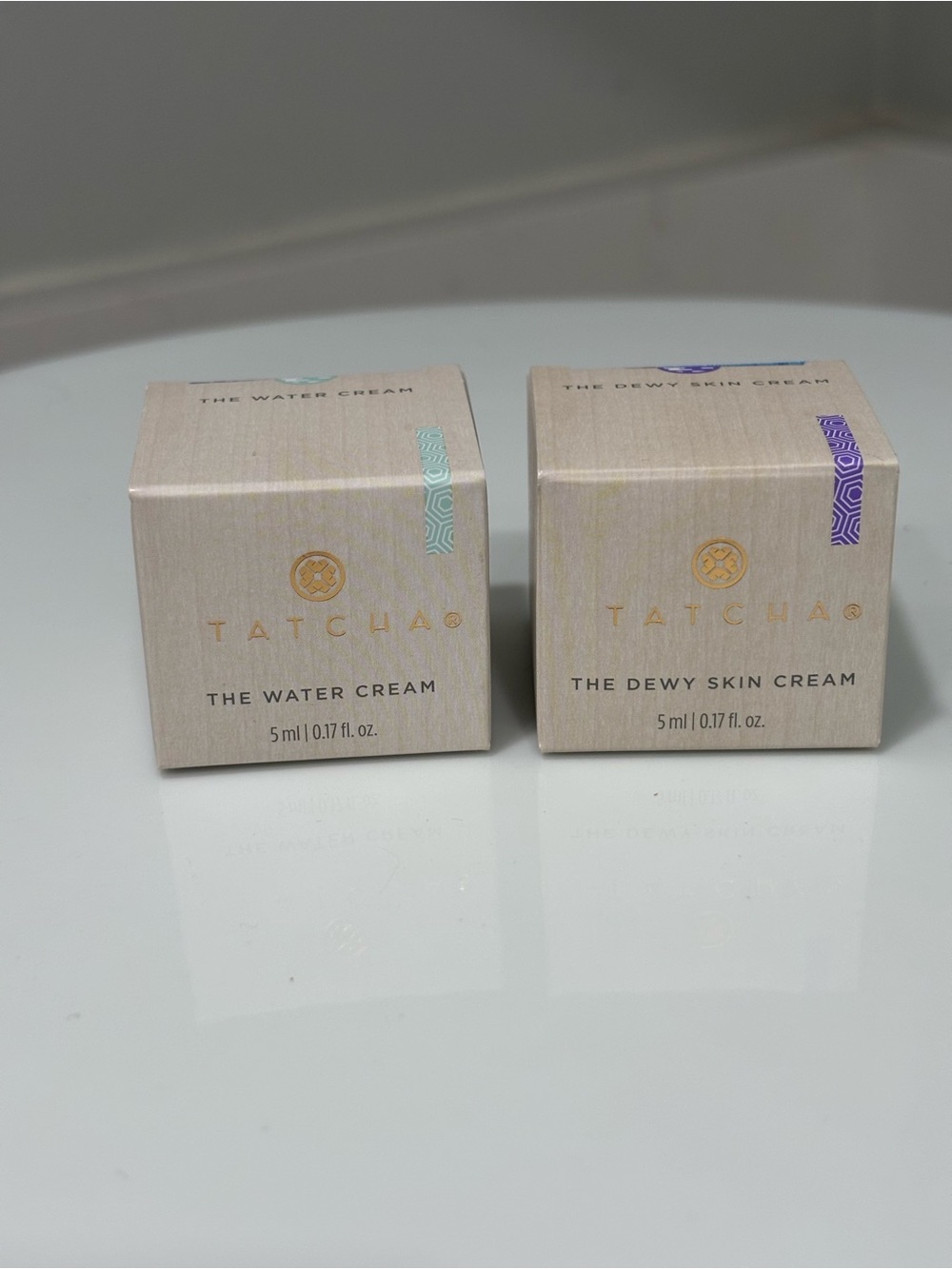 Tatcha The Water Cream & The Dewy Skin Cream - 5ml each